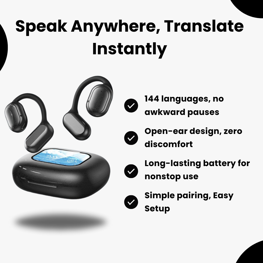 EchoSense Translating Earbuds