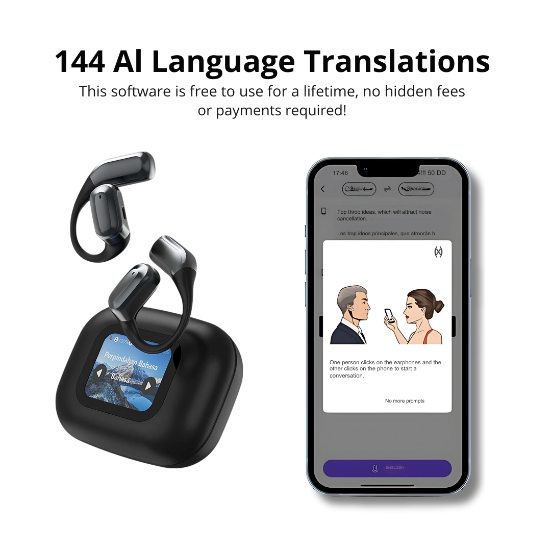 EchoSense Translating Earbuds