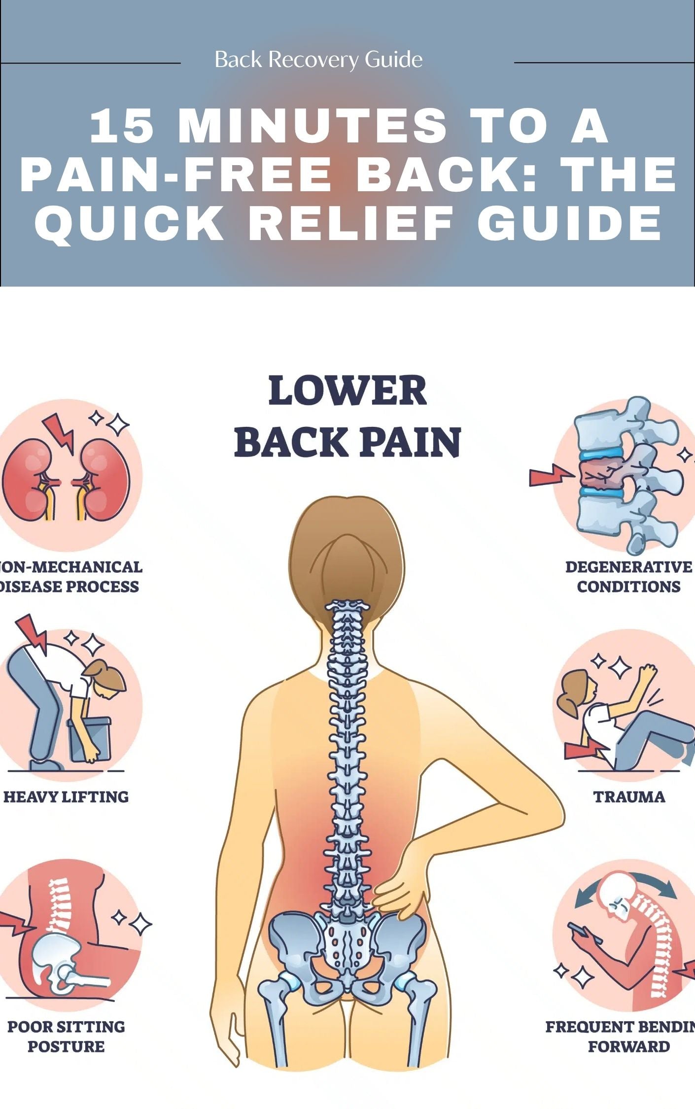 15 Minutes to a Pain-Free Back: The Quick Relief Guide