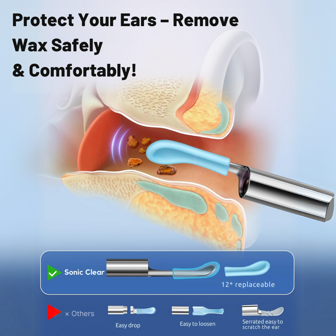 SonicClear Earwax Remover