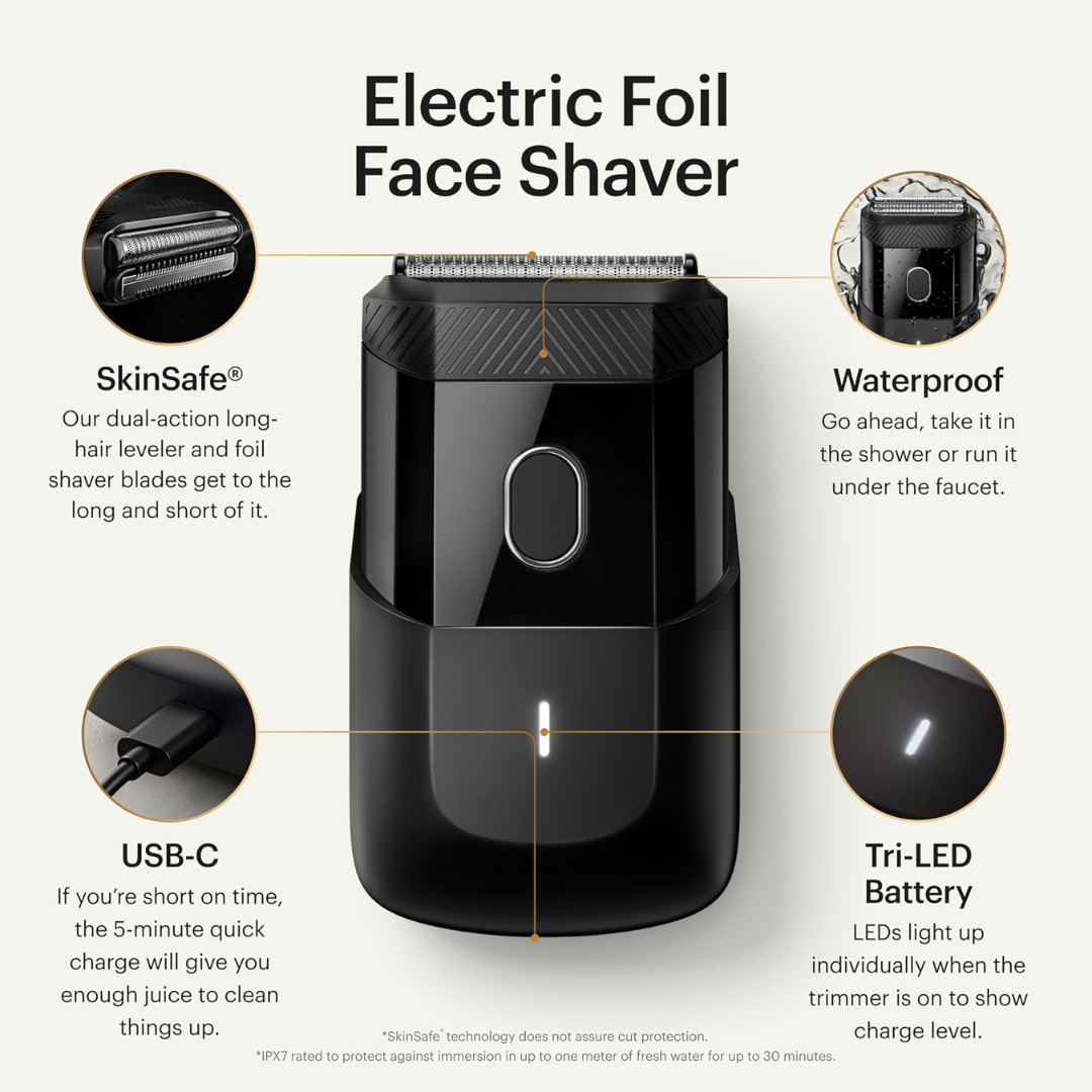 SmoothSnap Foil Shaver