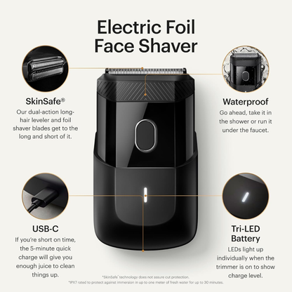 SmoothSnap Foil Shaver