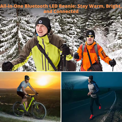 Bluetooth LED Music Beanie