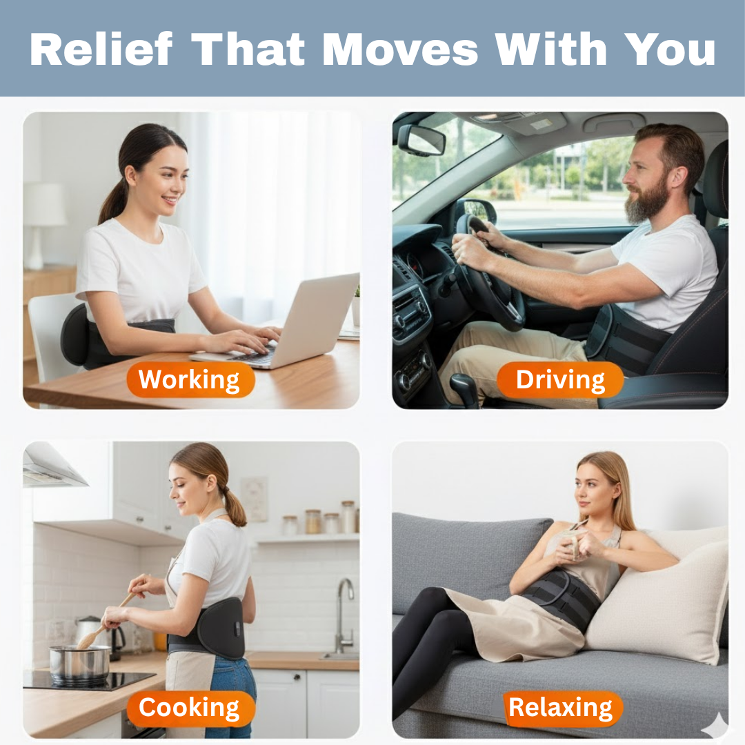 ComfyTemp Cordless Heating Massager