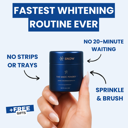 Snow-Teeth Whitening Powder