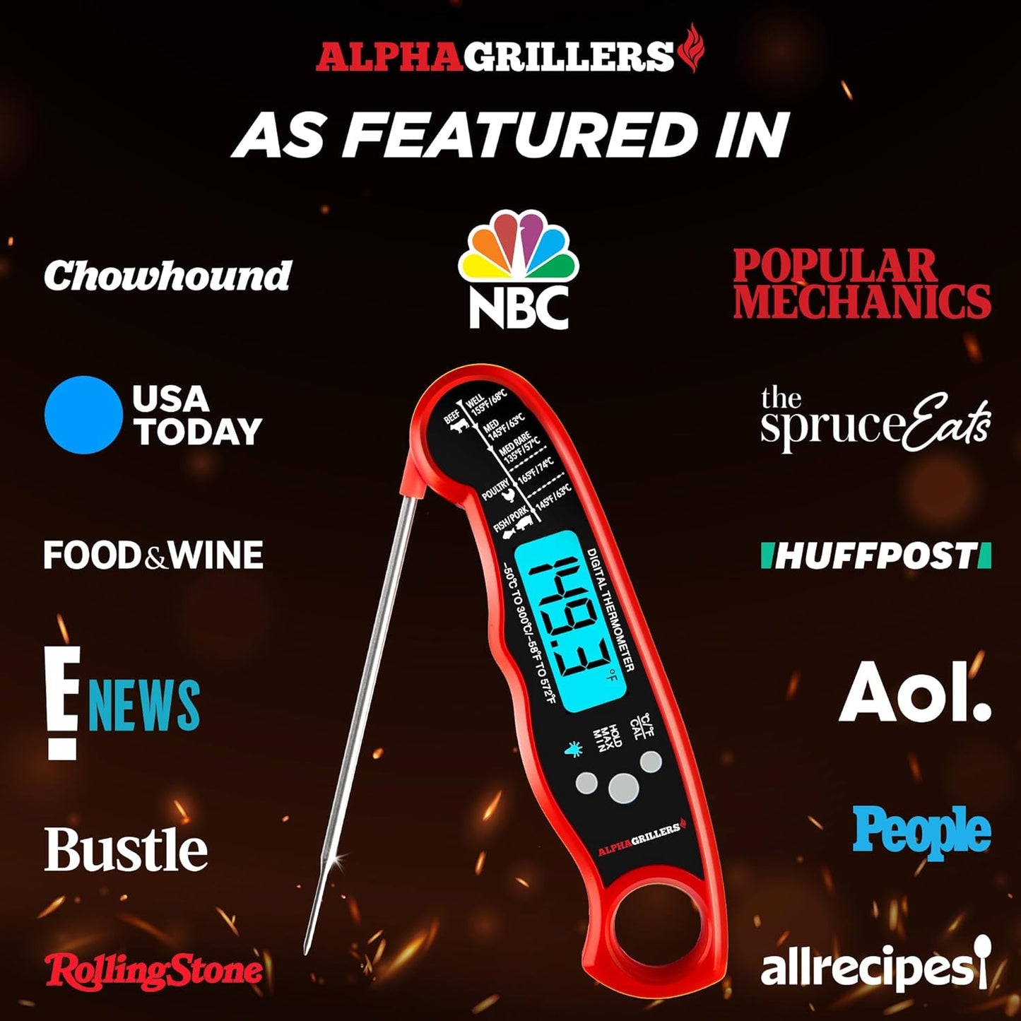 HeatSense Kitchen Thermometer