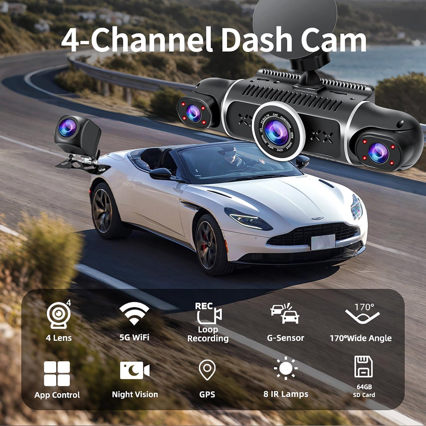 SafeView Dash Cam