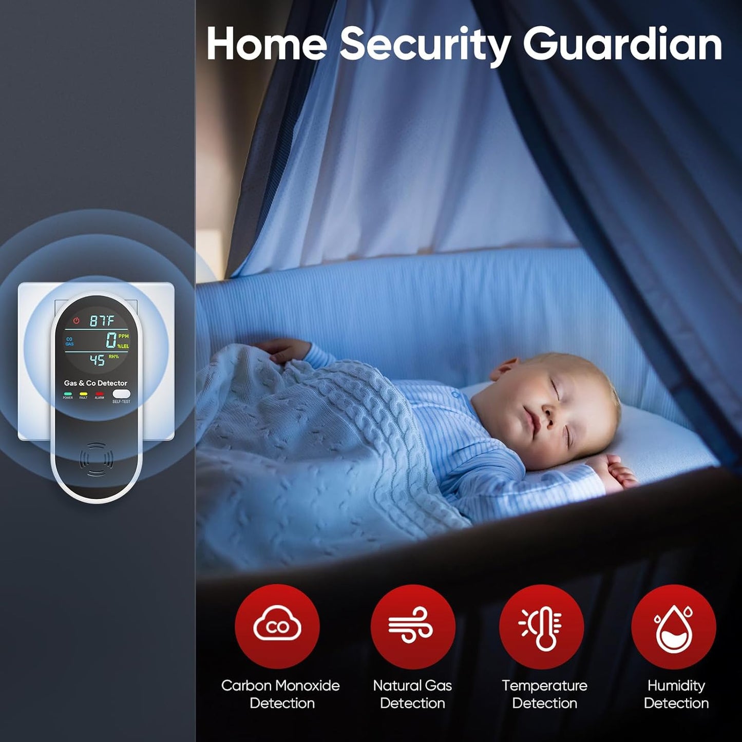 SafeSense 4X Home Monitor