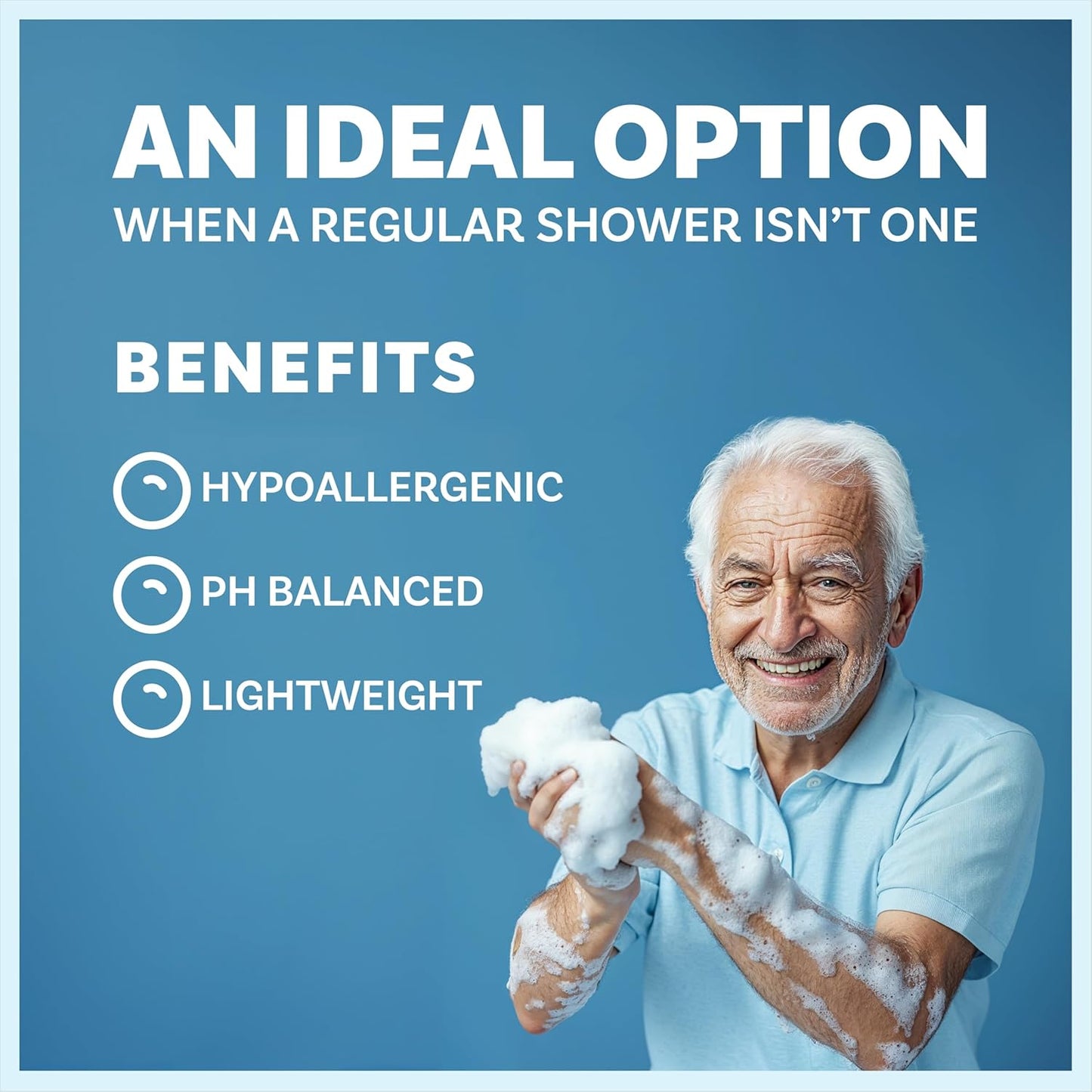FreshUp Rinse-Free Bath Sponge