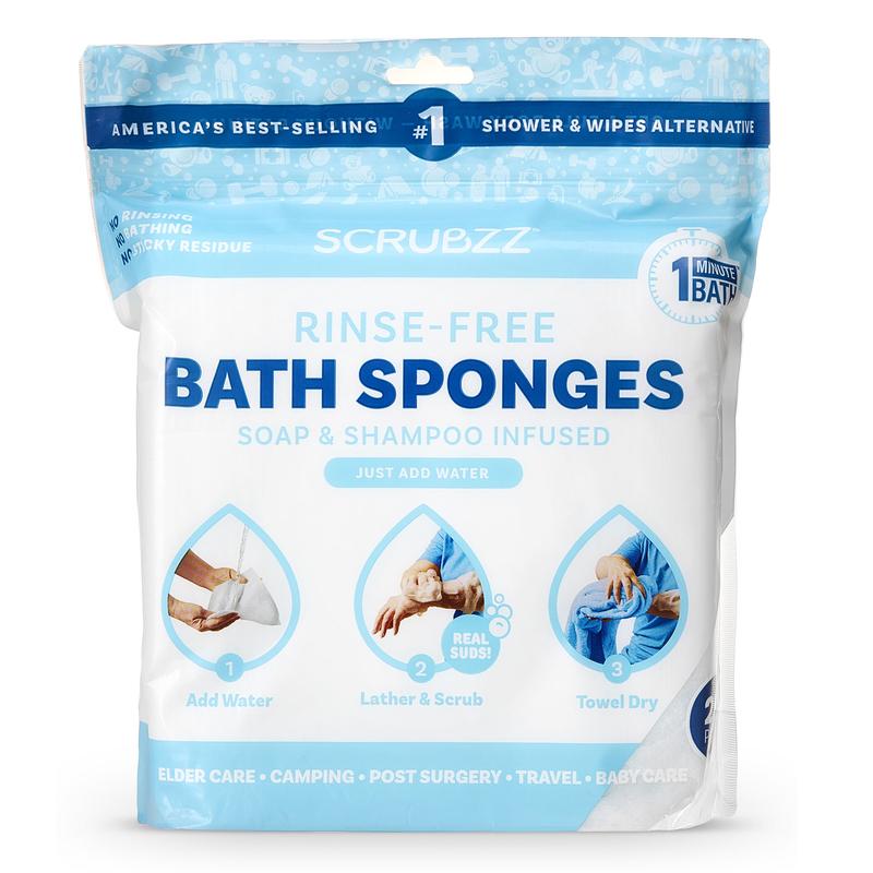 FreshUp Rinse-Free Bath Sponge