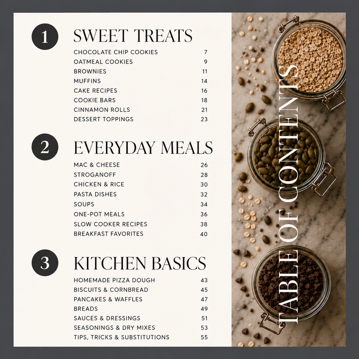 The Easy DIY Dry Mix Cookbook™