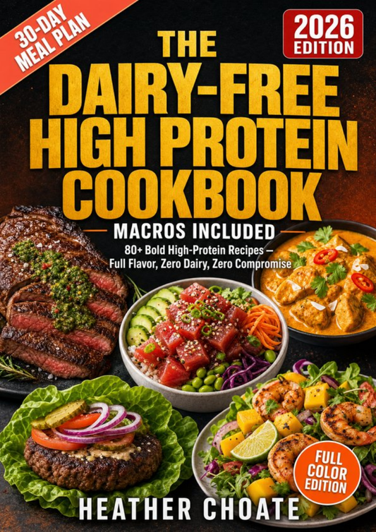 The Dairy-Free High Protein Cookbook – eBook