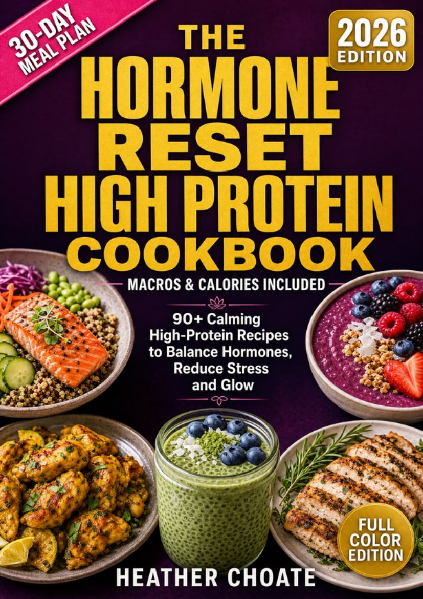 The Hormone Reset High Protein Cookbook cover