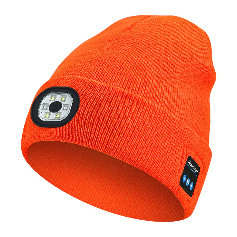 Bluetooth LED Music Beanie