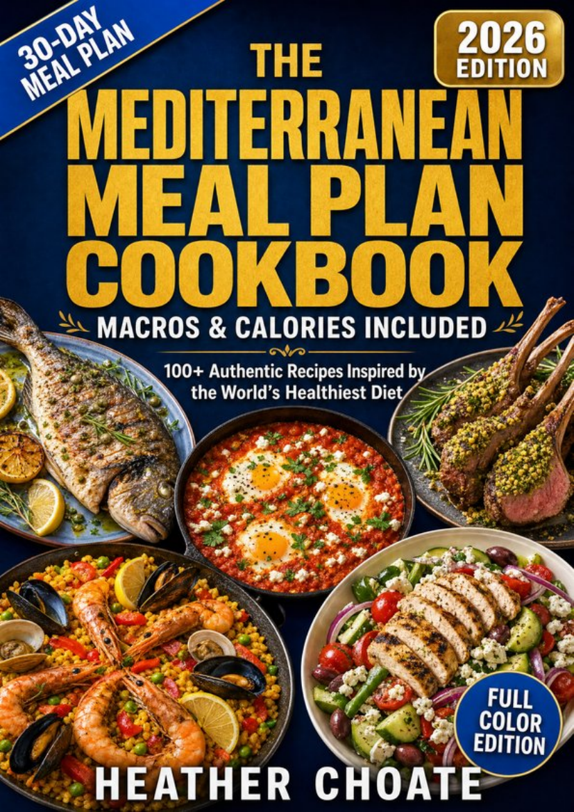 The Mediterranean Meal Plan Cookbook cover