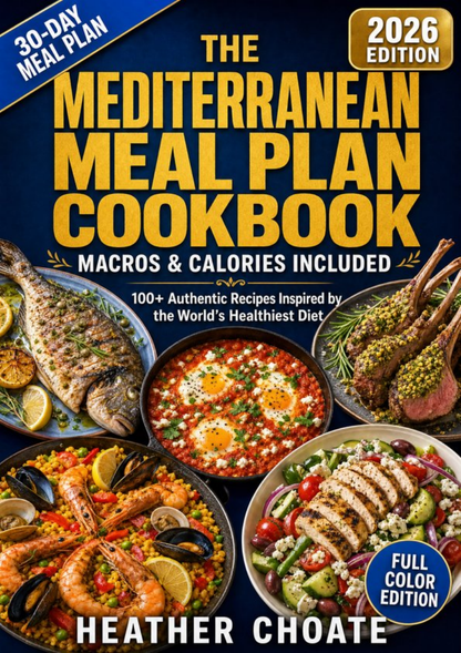 The Mediterranean Meal Plan Cookbook cover