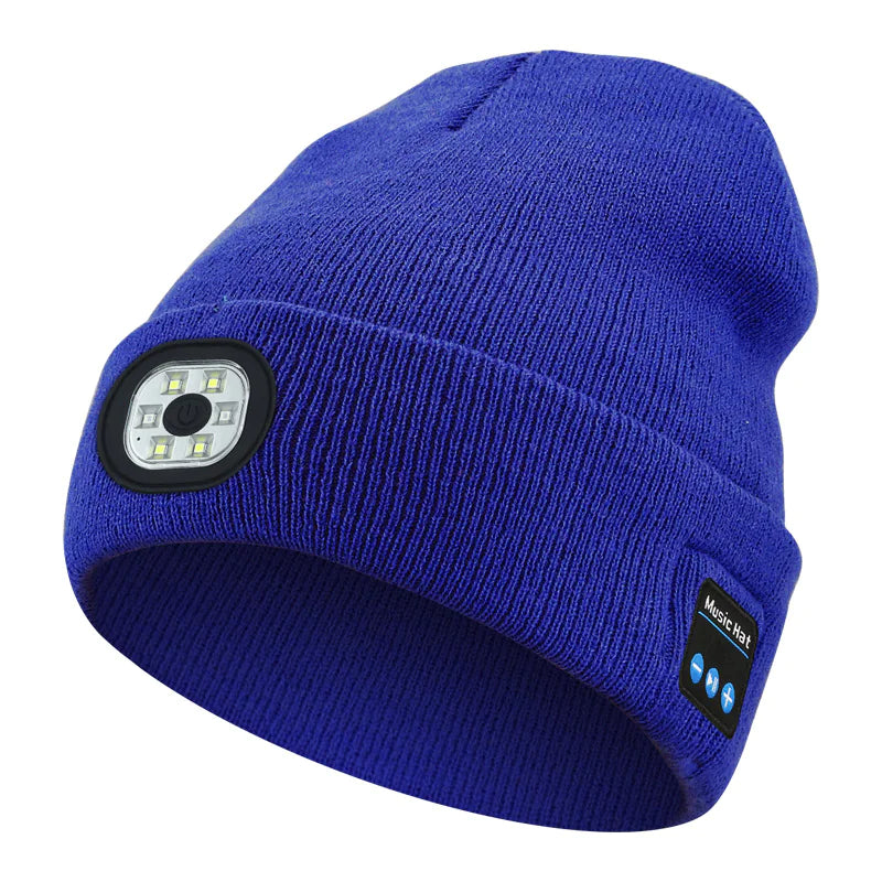 Bluetooth LED Music Beanie