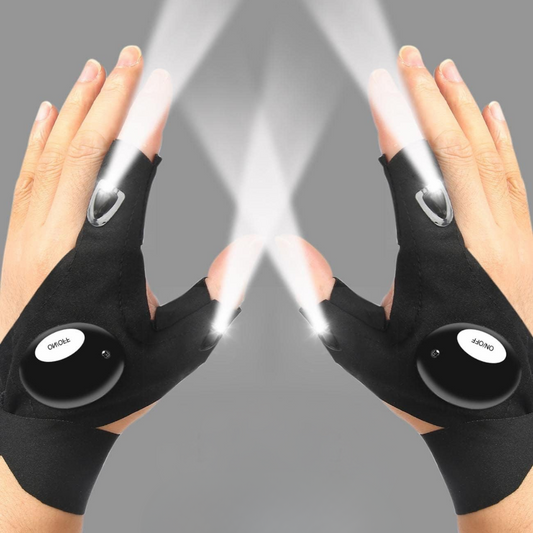 LED-Flashlight Gloves