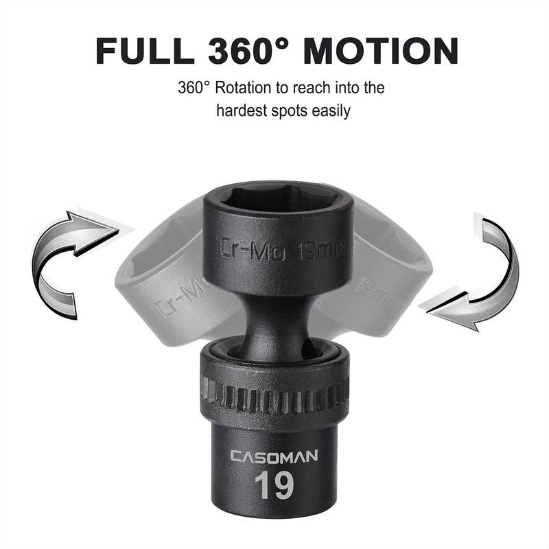 TorqueFlex Swivel Socket Kit