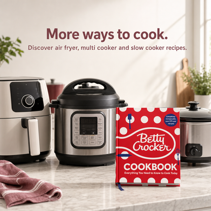 Betty Crocker recipes for air fryer, multi cooker and slow cooker