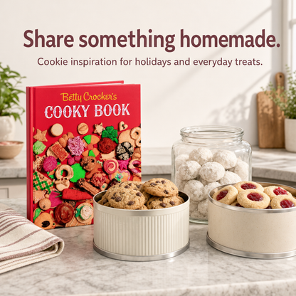Betty Crocker's Cooky Book cookies to share