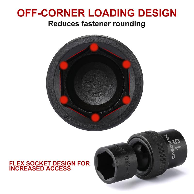 TorqueFlex Swivel Socket Kit