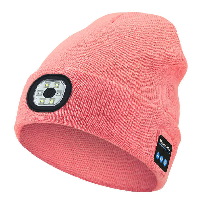 Bluetooth LED Music Beanie